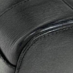 Gucci Bag leather Hobo logo Shoulder black